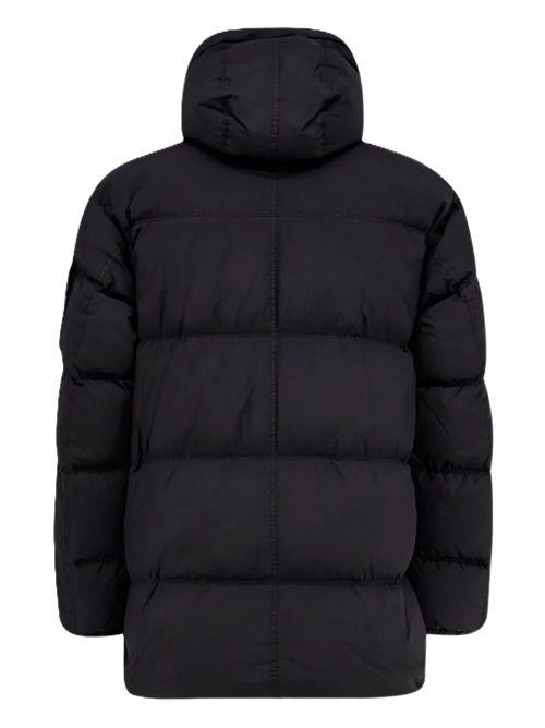 Stone Island Giacca imbottita con cappuccio Stone Island | K2S154100012S0A23V0029 BLACK